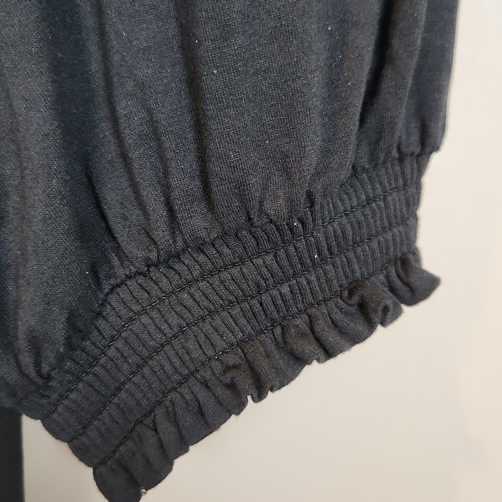 Boden Yoke Detail Jersey Midi Dress‎ in Black Size 10 - Picture 6 of 14